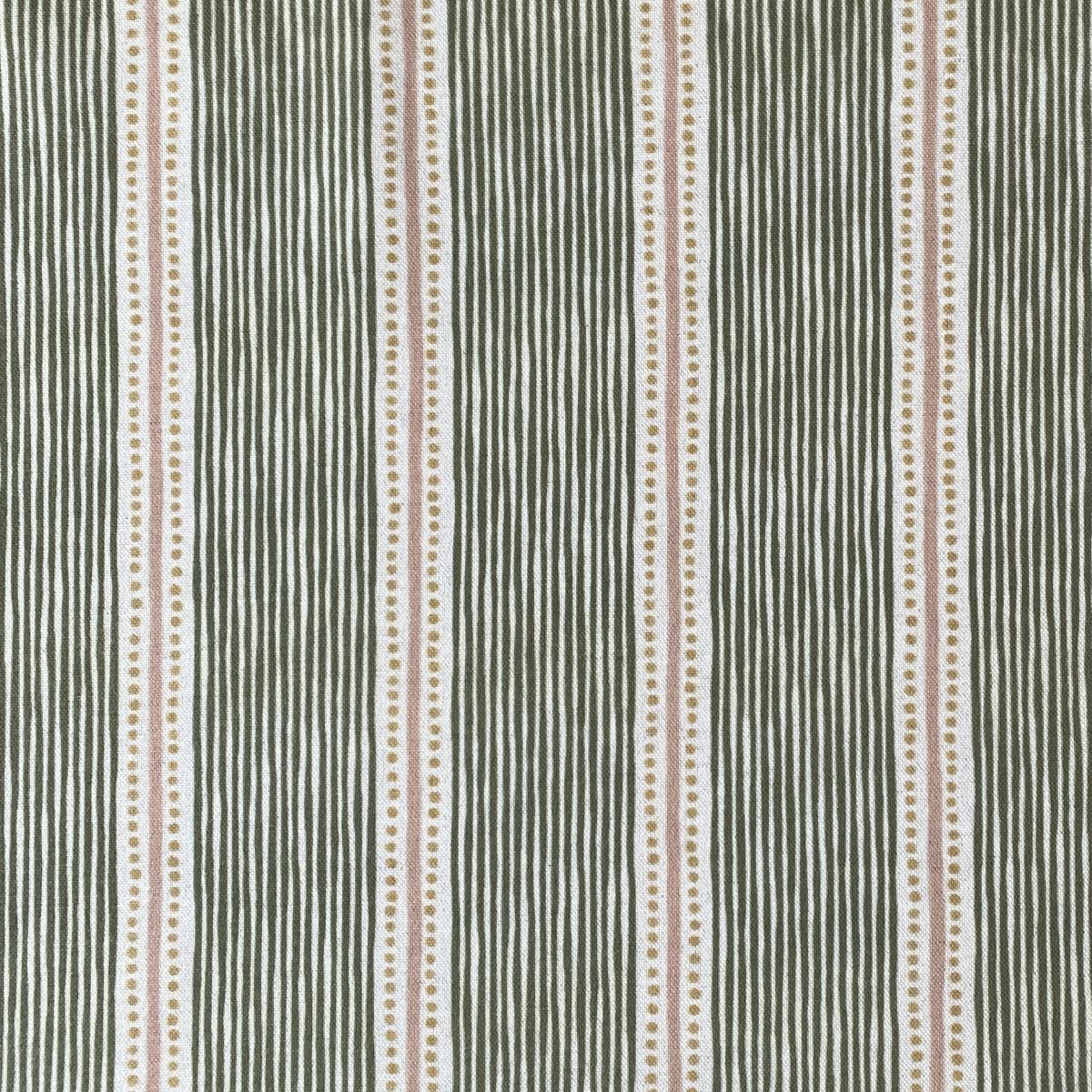 Extra Wide Avebury Stripe fabric Leaf