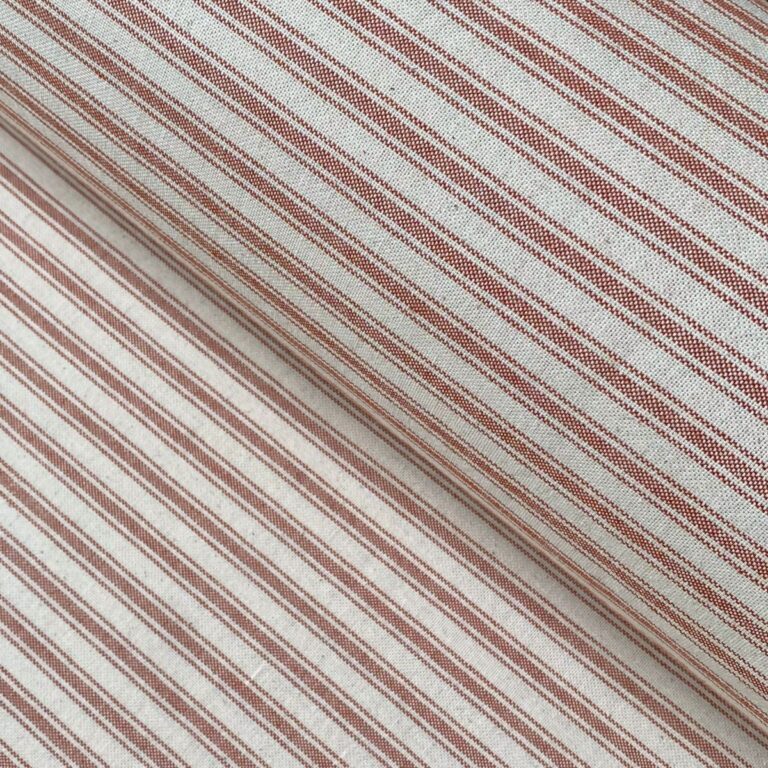 Extra Wide Hector Brick Fabric