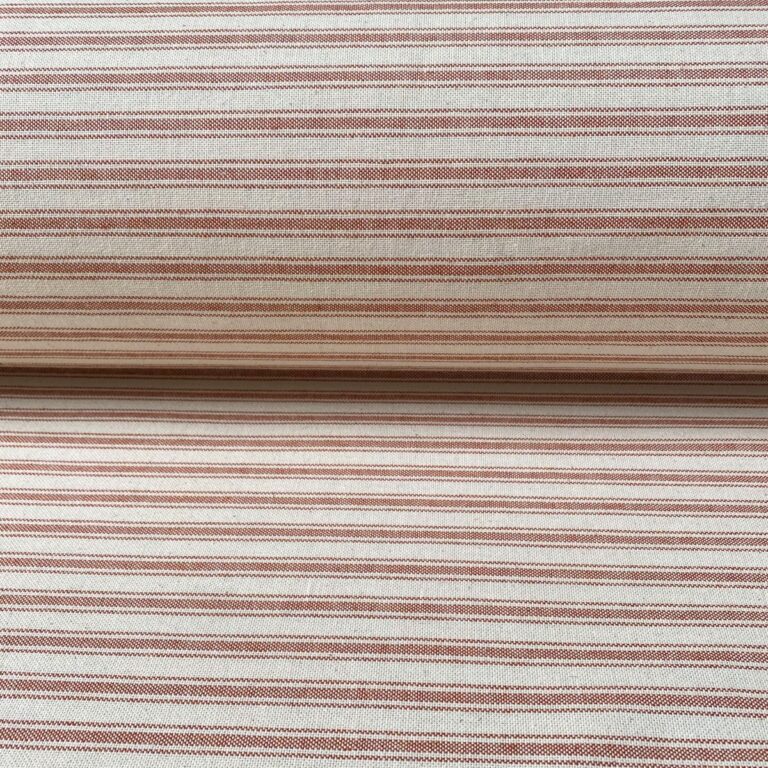 Extra Wide Hector Brick Fabric