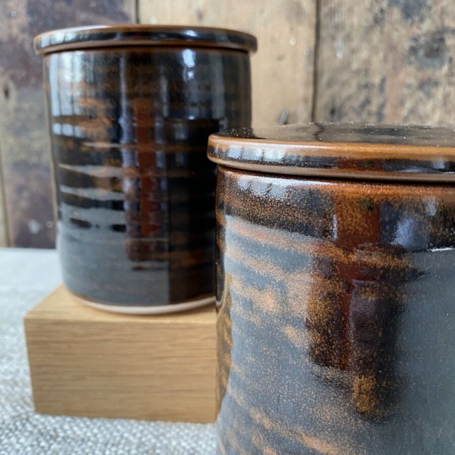 Stuart Houghton Tea Jar Tenmoku