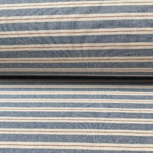 Extra Wide Trophy Stripe Indigo & Red - Image 3