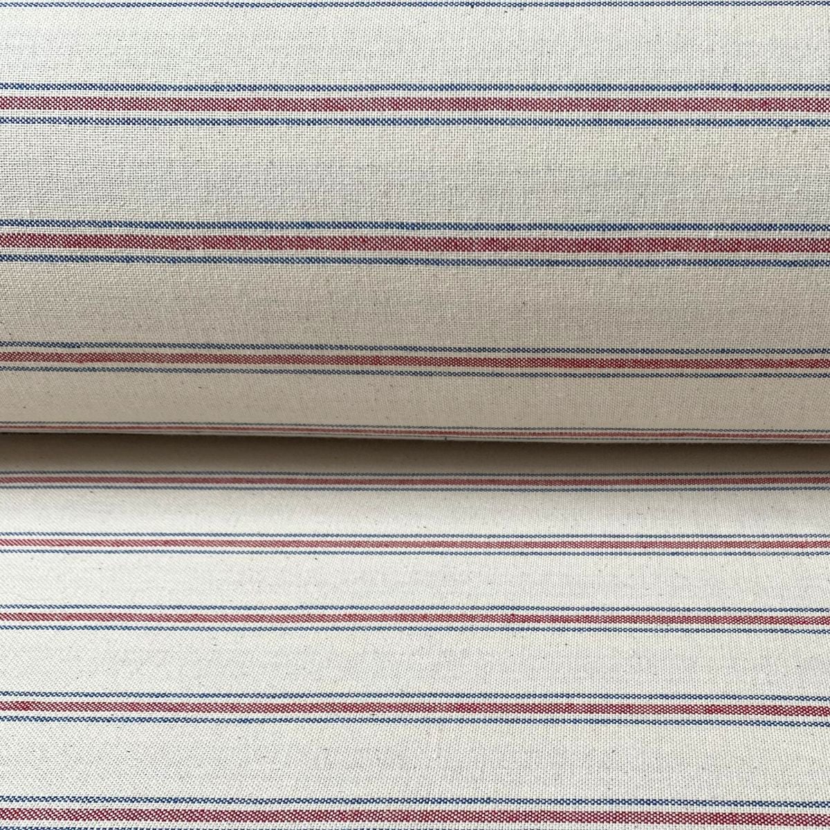 Extra Wide Trophy Stripe fabric on a roll