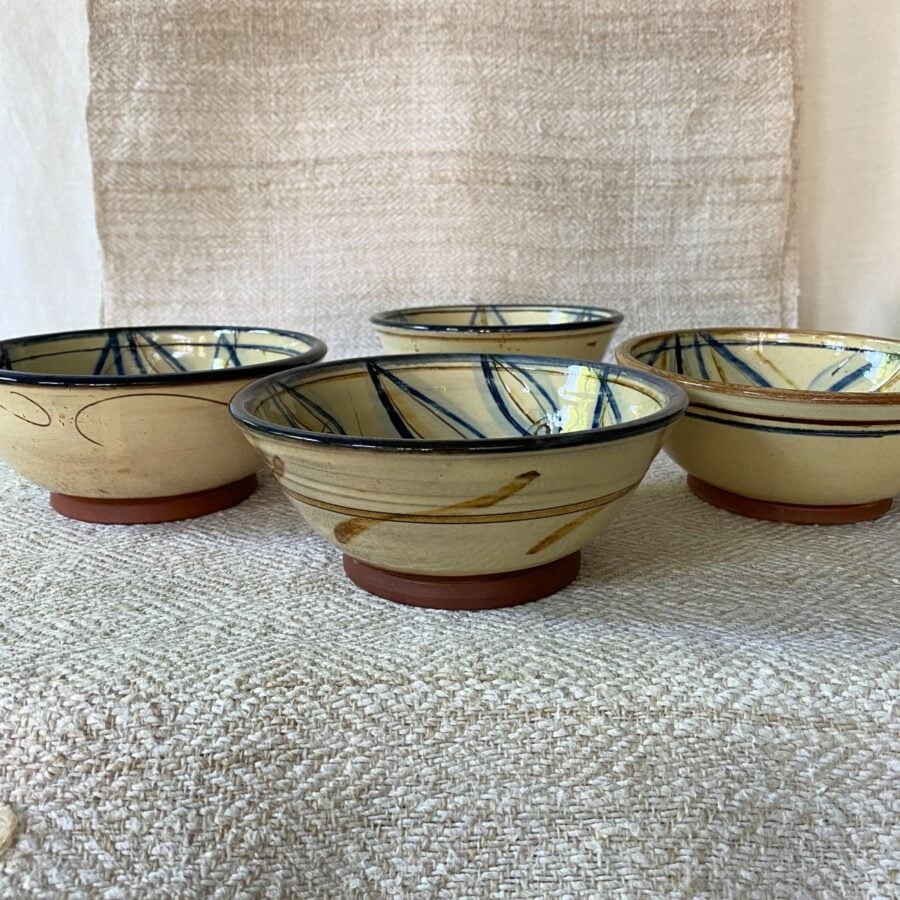 Jennifer Hall Slipware Breakfast Bowl - Shoal JHBB1