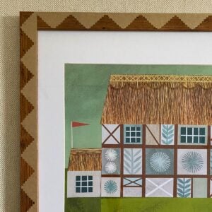 Marion Elliot colourful papercut collage design