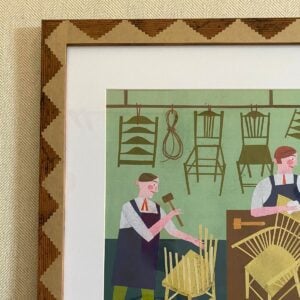 Marion Elliot original papercut collage