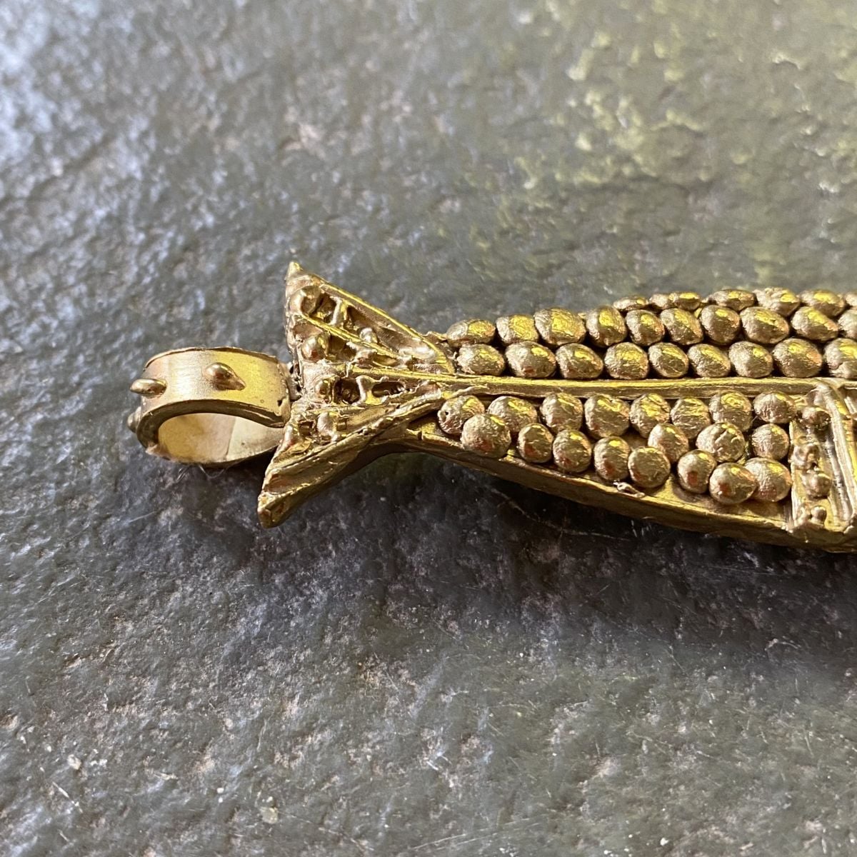 Ann Taylor Brass Jewellery Pendant Fish