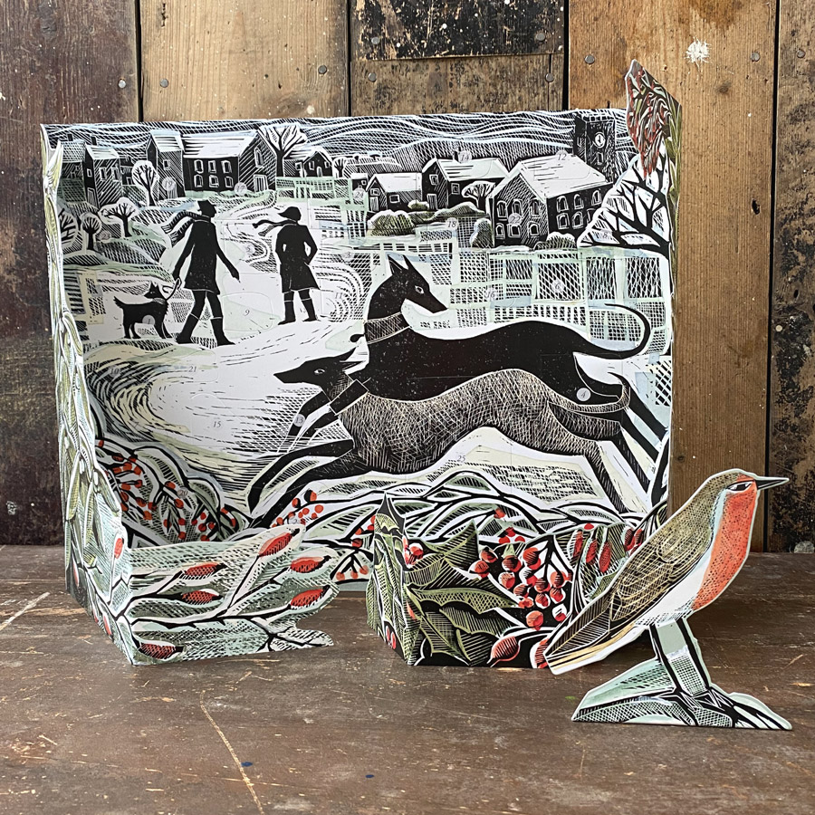 Advent Calendar - Angela Harding Whippet Wonderland