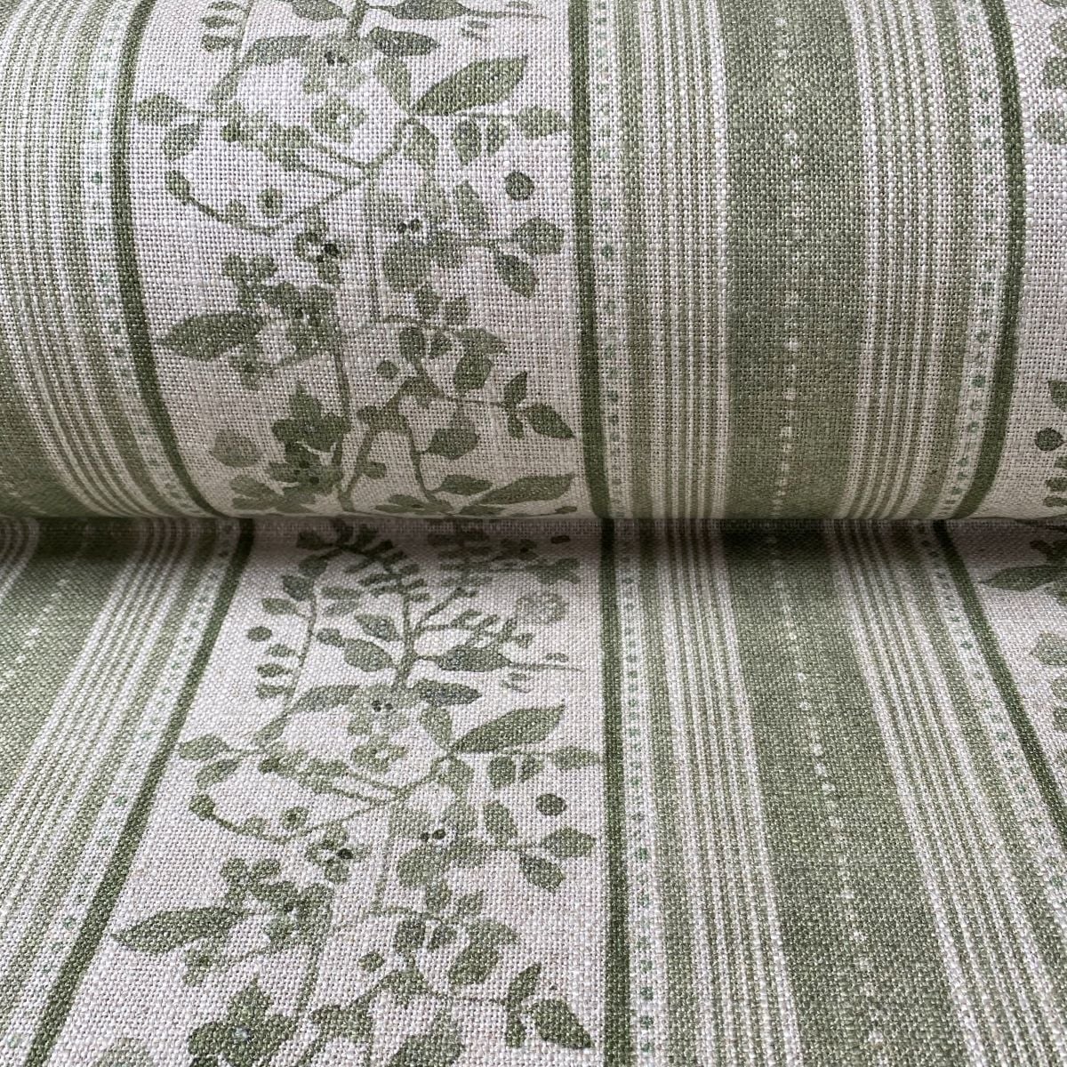 Extra Wide Stripe Oxiana Forest Green - Image 3