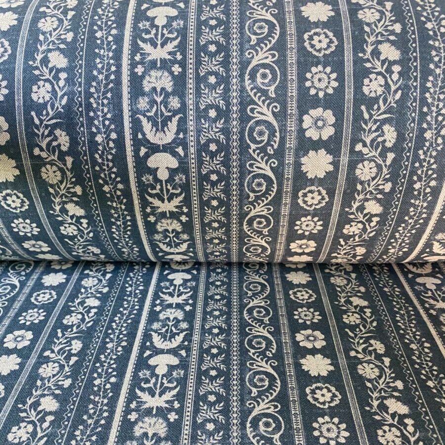 Serendipity Patterned Stripe Fabric roll