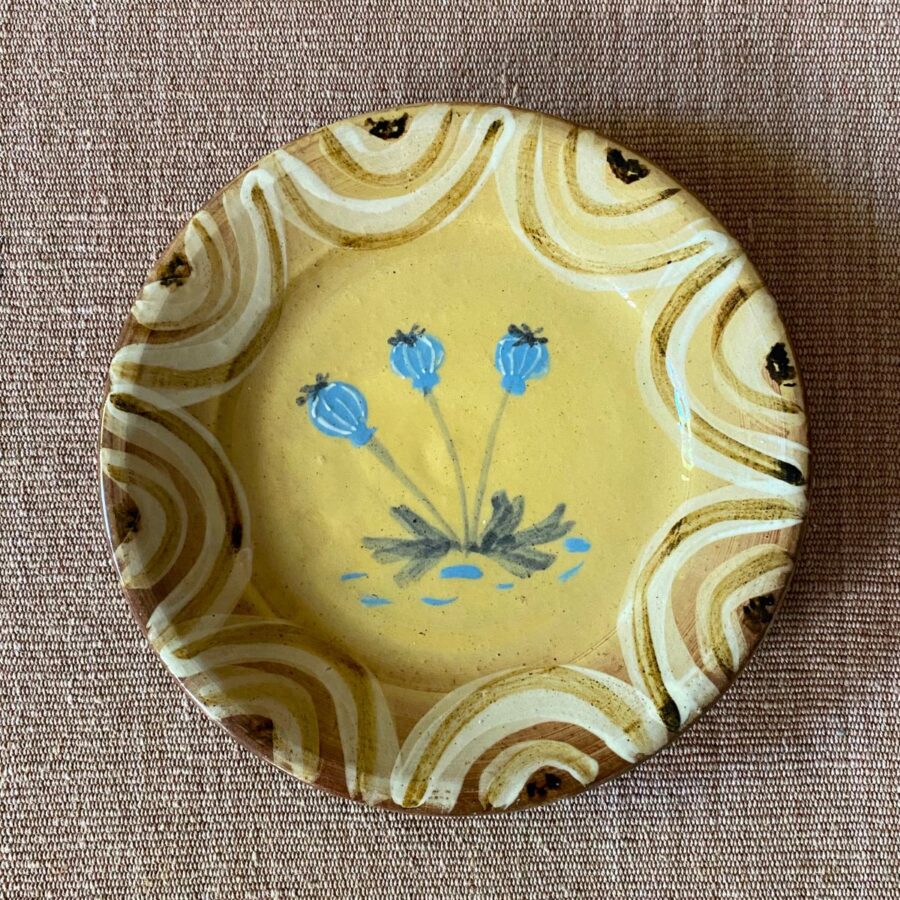 James Burnett Stuart Side Plate Botanical design