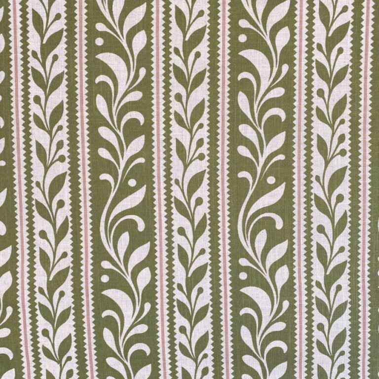 Arden Stripe fabric on a roll