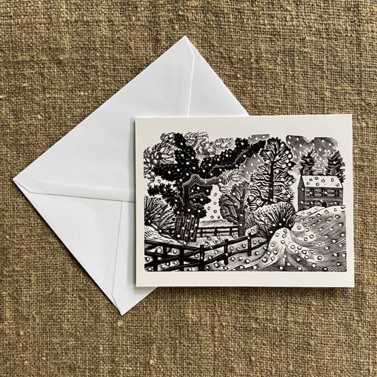 Pack of 6 Christmas Cards - Considerable Falls of Snow - Image 2