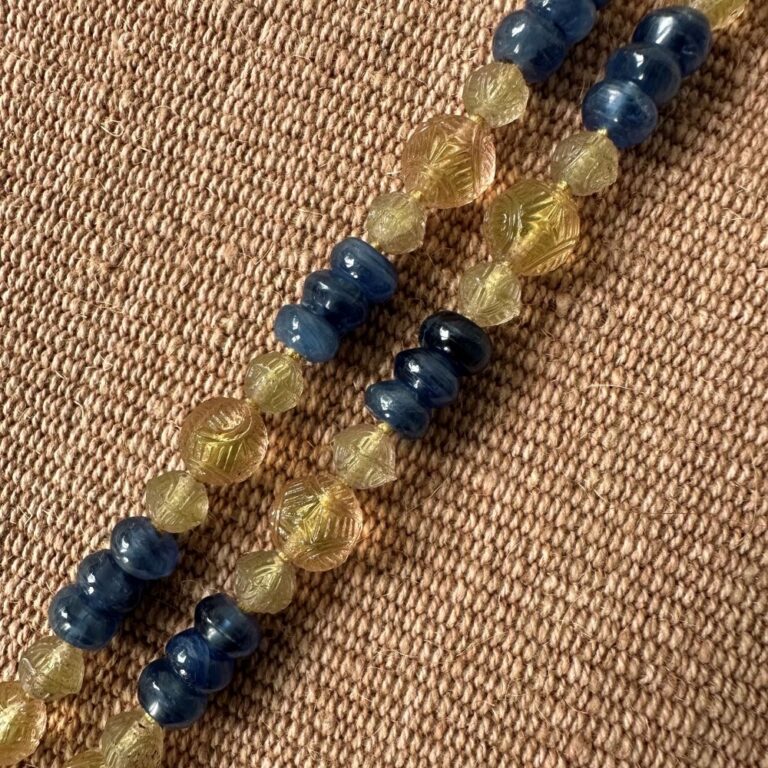 Kyanite, Silver & Cast Glass - Hawk CDLT M1 - Image 3