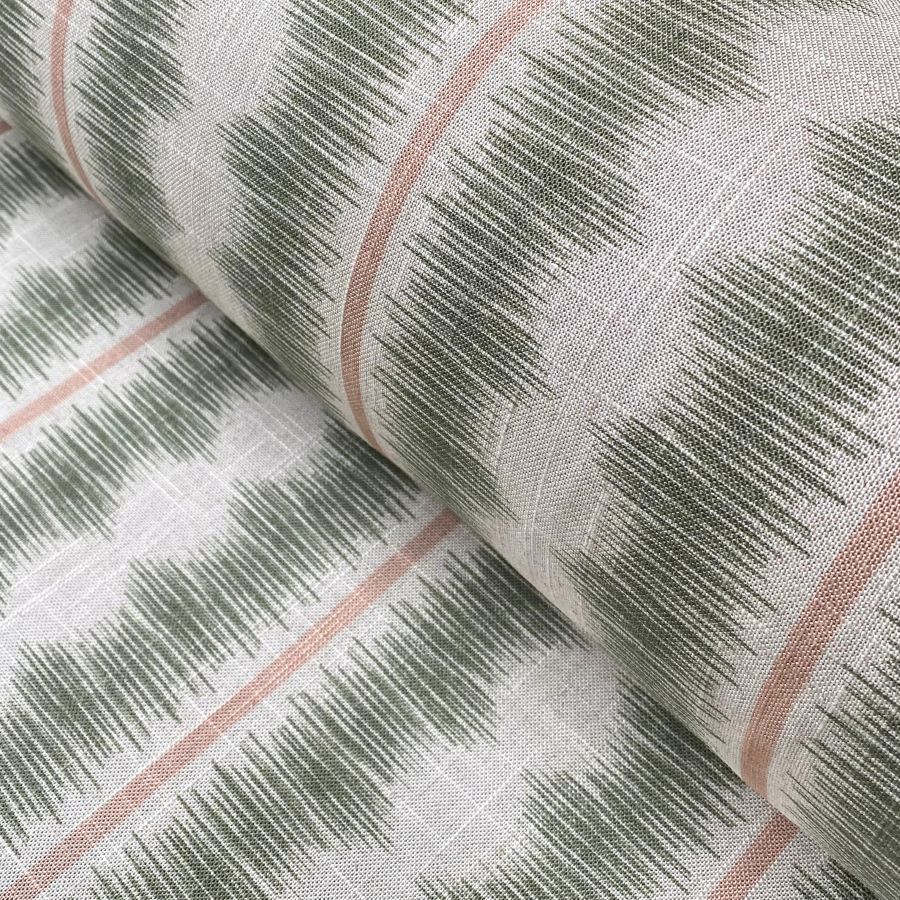 Quill Stripe fabric on a roll
